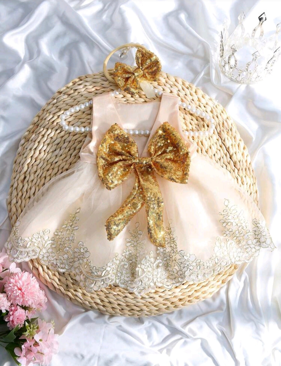 VESTIDO RECIEN NACIDA