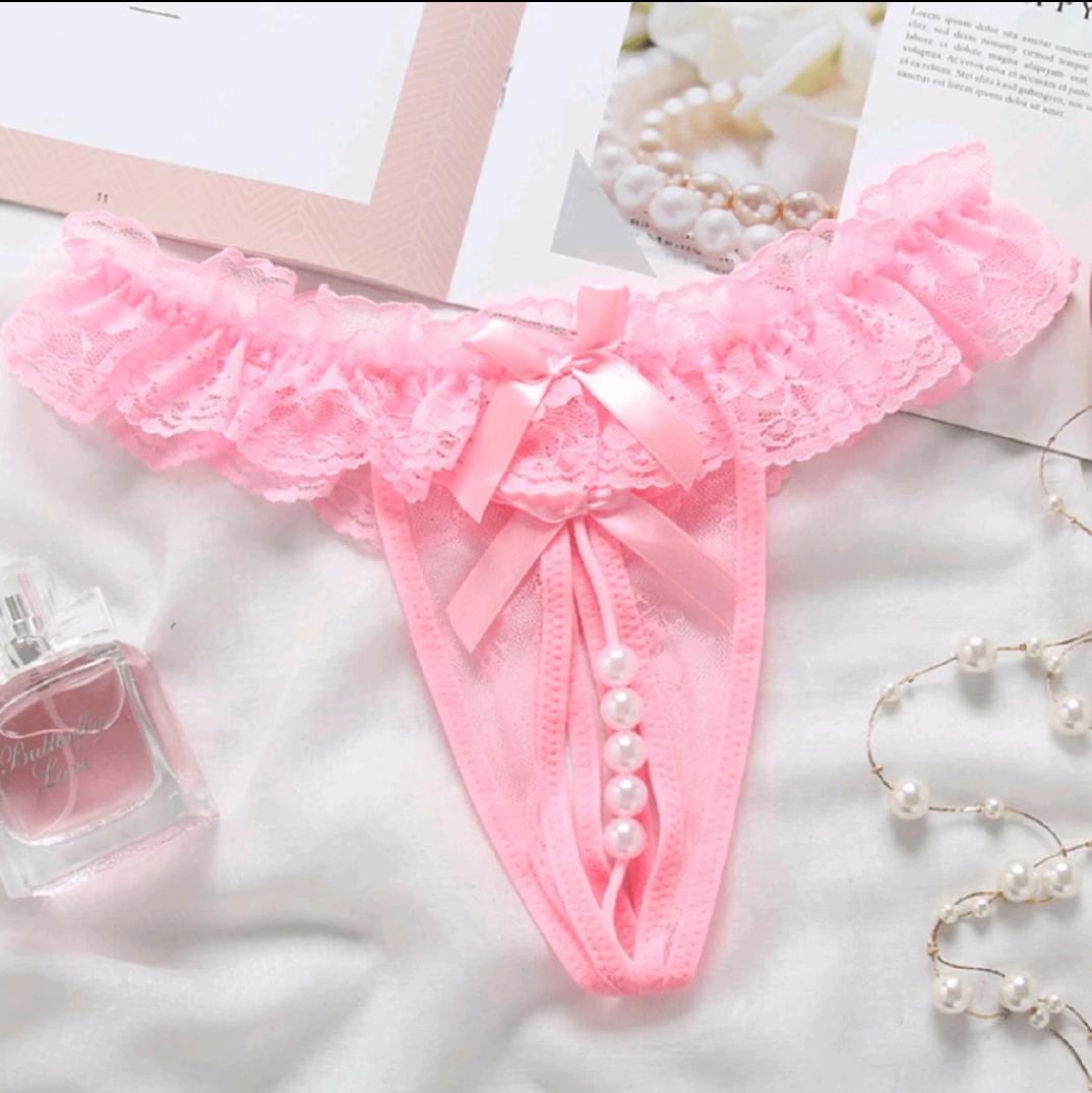 PANTY CON PERLAS