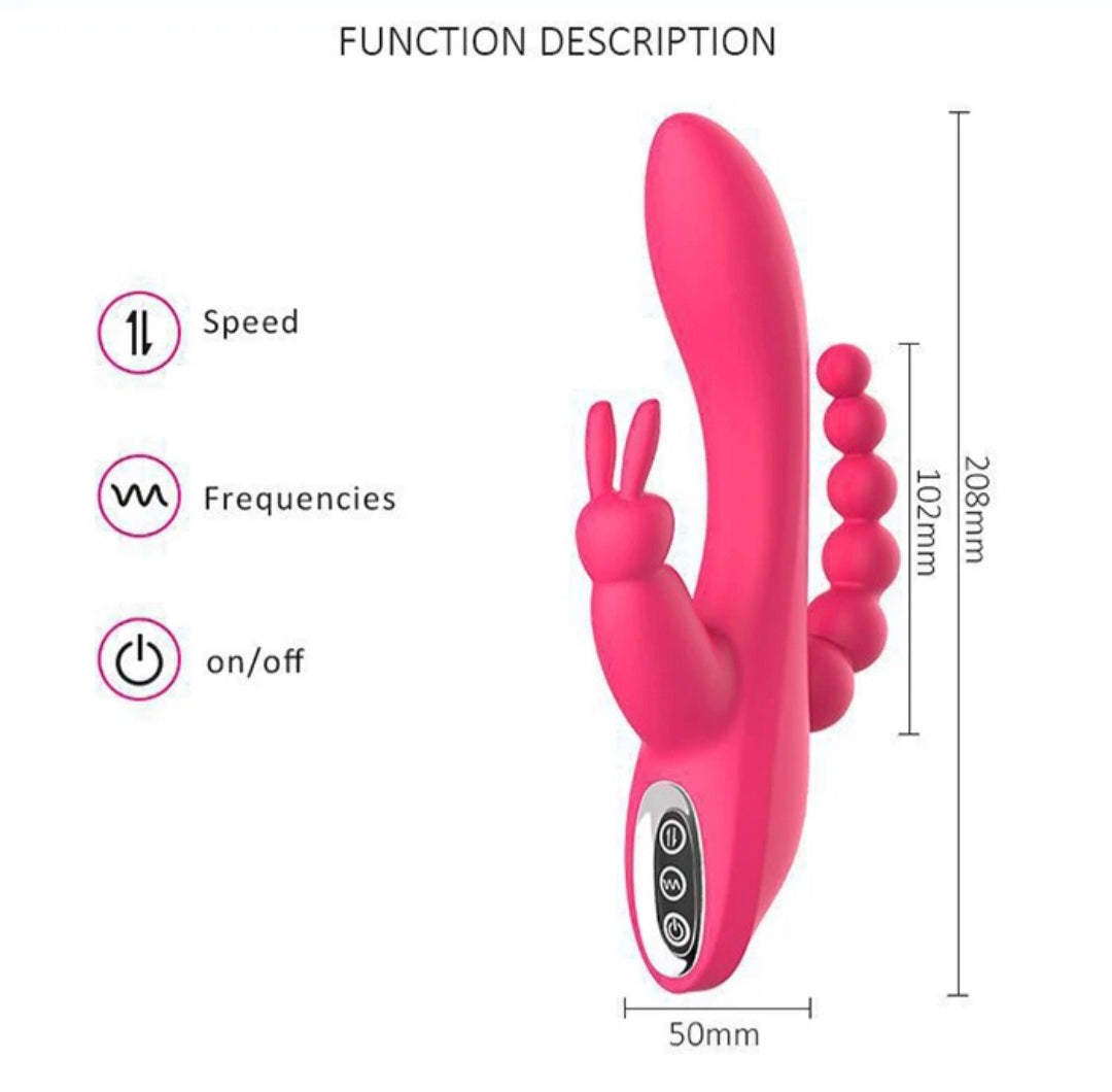 VIBRADOR TRIPLE