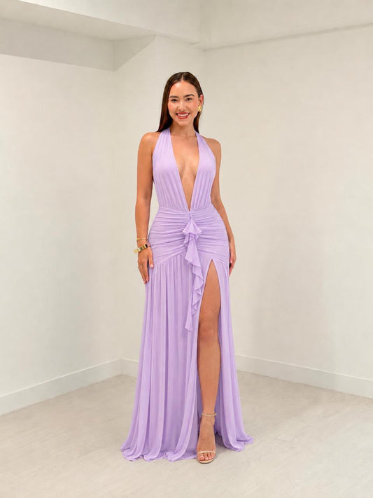 VESTIDO LILA