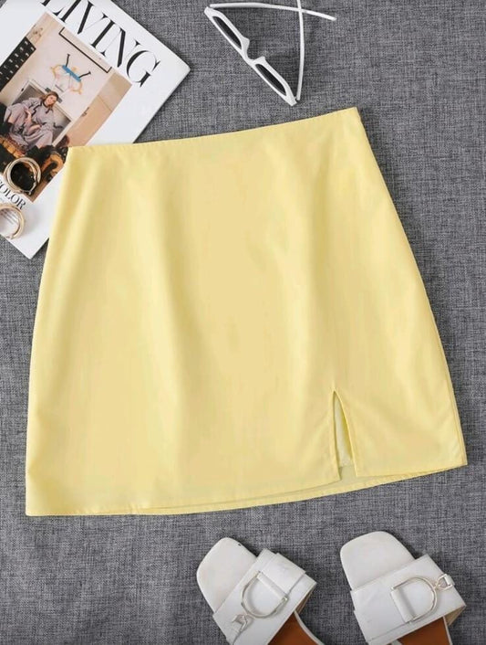 FALDA AMARILLA