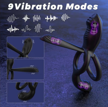 ANILLO TRIPLE VIBRADOR